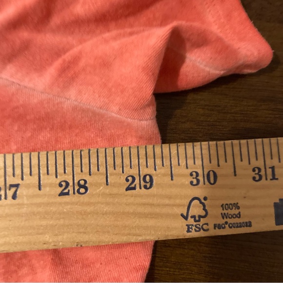 NWOT Ladies Size 4X Terra & Sky Peach Short Sleeve Top - Picture 6 of 8